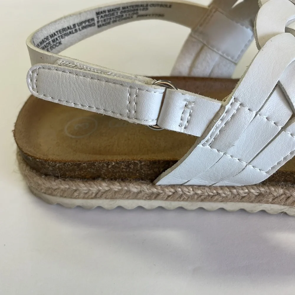 Cat & Jack White Sandals White Size 3
